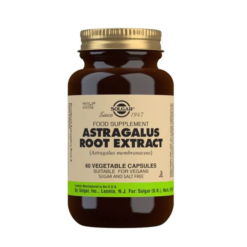 Solgar Astragalus Root Extract 60 Veg Capsules