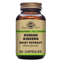 Solgar Korean Ginseng Root Extract 60 Veg Capsules
