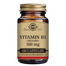 Solgar Vitamin B1 (Thiamine) 100mg 100 Veg Capsules