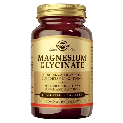 Solgar Magnesium Glycinate 60 Veg Capsules