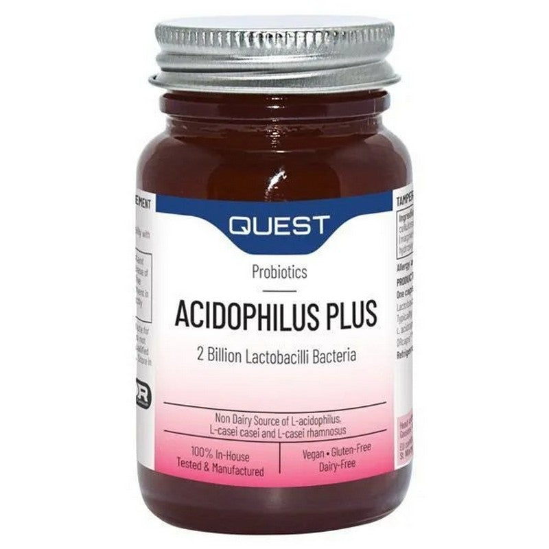 Quest Acidophilus Plus (Price Marked 90) 90 Capsules