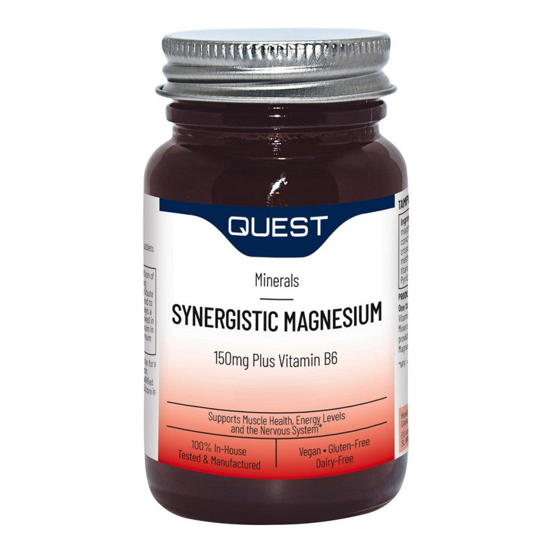 Quest Synergistic Magnesium 150mg 60 Tablets