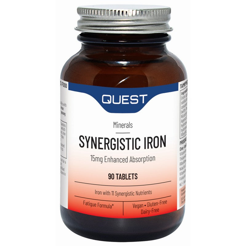 Quest Synergistic Iron 15mg 90 Tablets