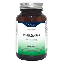 Quest Ashwagandha Root Extract 500mg 60 Capsules