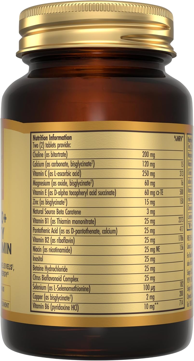 Solgar Men's 50+ Vitality Multivitamin 60 Tablets