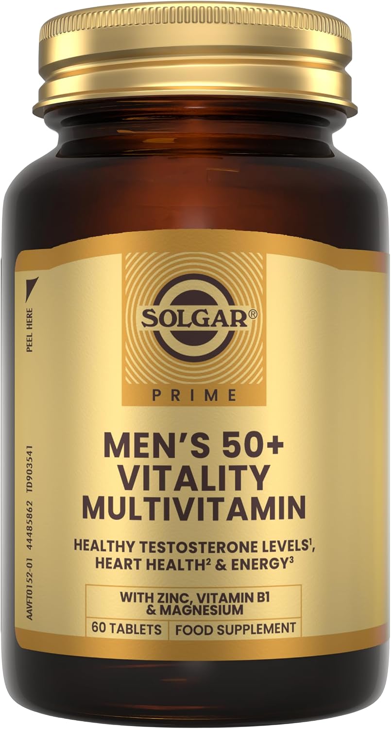Solgar Men's 50+ Vitality Multivitamin 60 Tablets