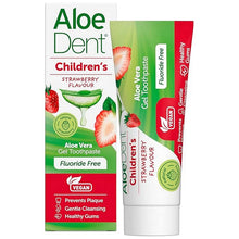 Aloe Dent Children's Aloe Vera Toothpaste Strawberry Flavour 50ml