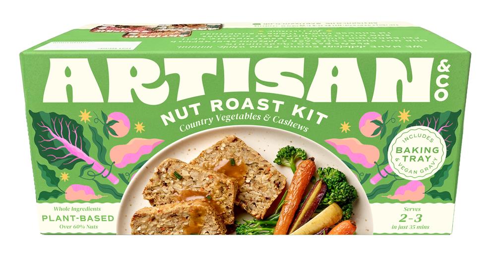 Artisan Country Vegetable & Cashew Nut Roast Kit 212g