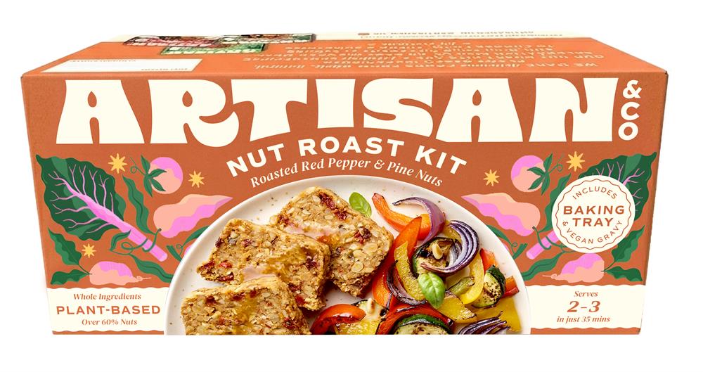 Artisan Roasted Red Pepper & Pine Nut Nut Roast 212g