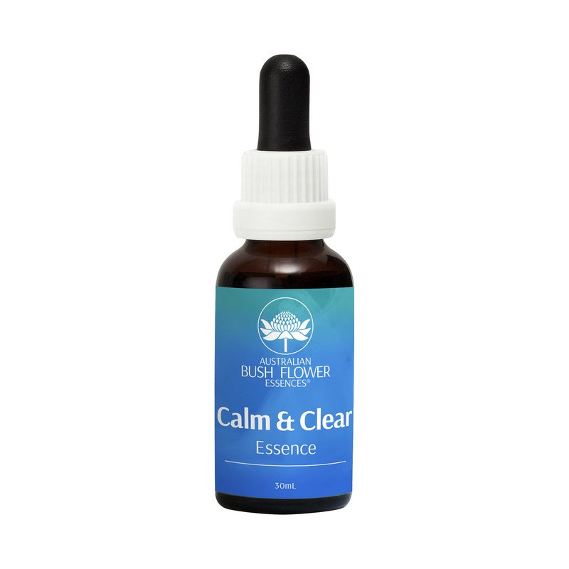 Australian Bush Flower Essences Calm & Clear Essence 30ml Drops