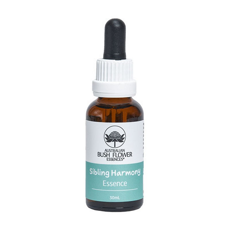 Australian Bush Flower Essences Sibling Harmony Essence 30ml Drops