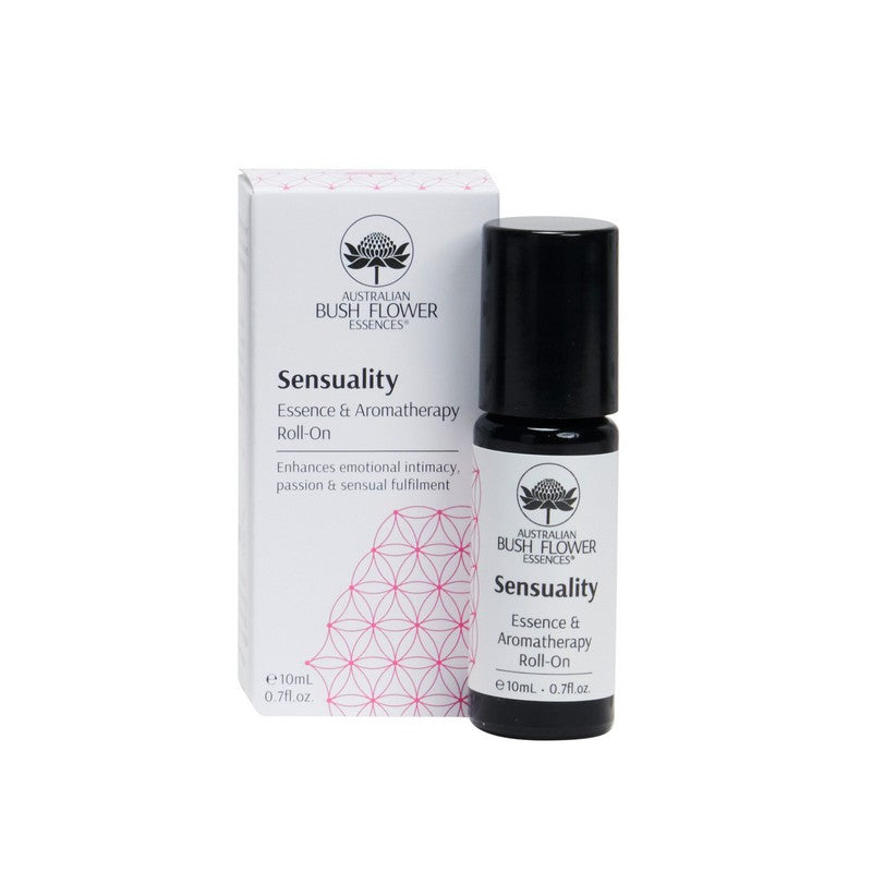 Australian Bush Flower Essences Sensuality Essence and Aromatherapy Roll-On 10ml