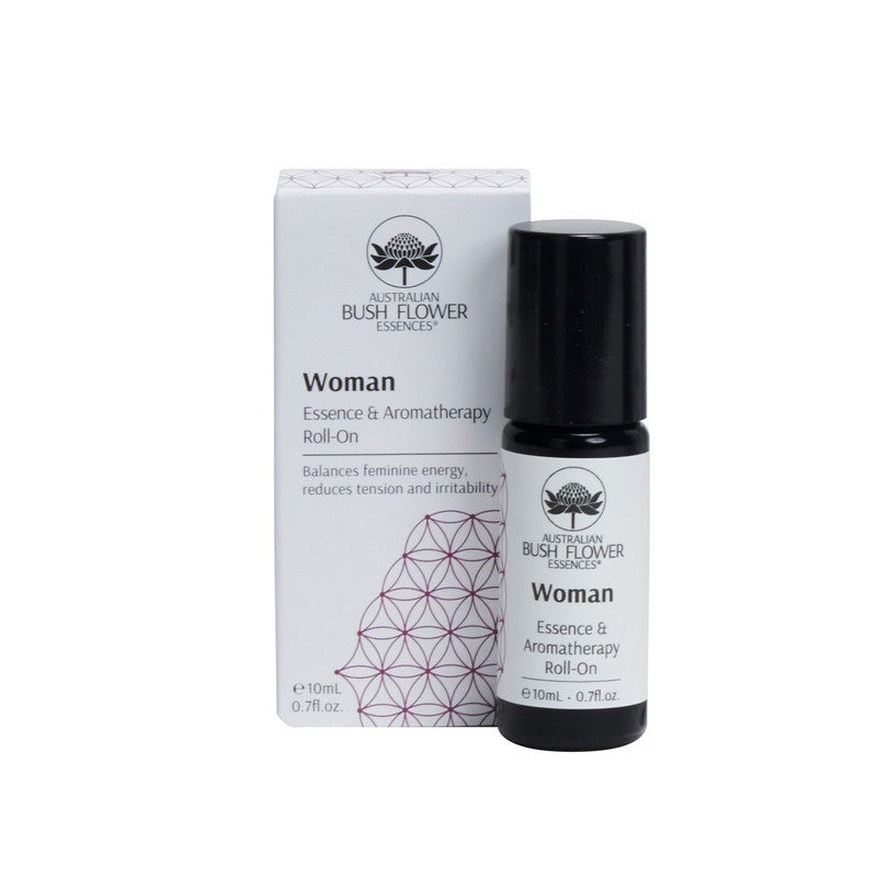Australian Bush Flower Essences Woman Essence and Aromatherapy Roll-On 10ml