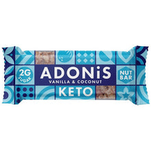 Adonis Vanilla & Coconut Keto Nut Bar 35g