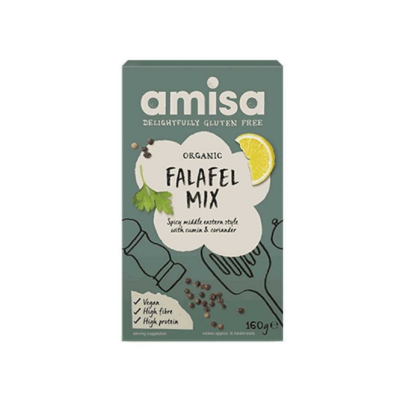 Amisa Organic Gluten Free Falafel Mix 160g