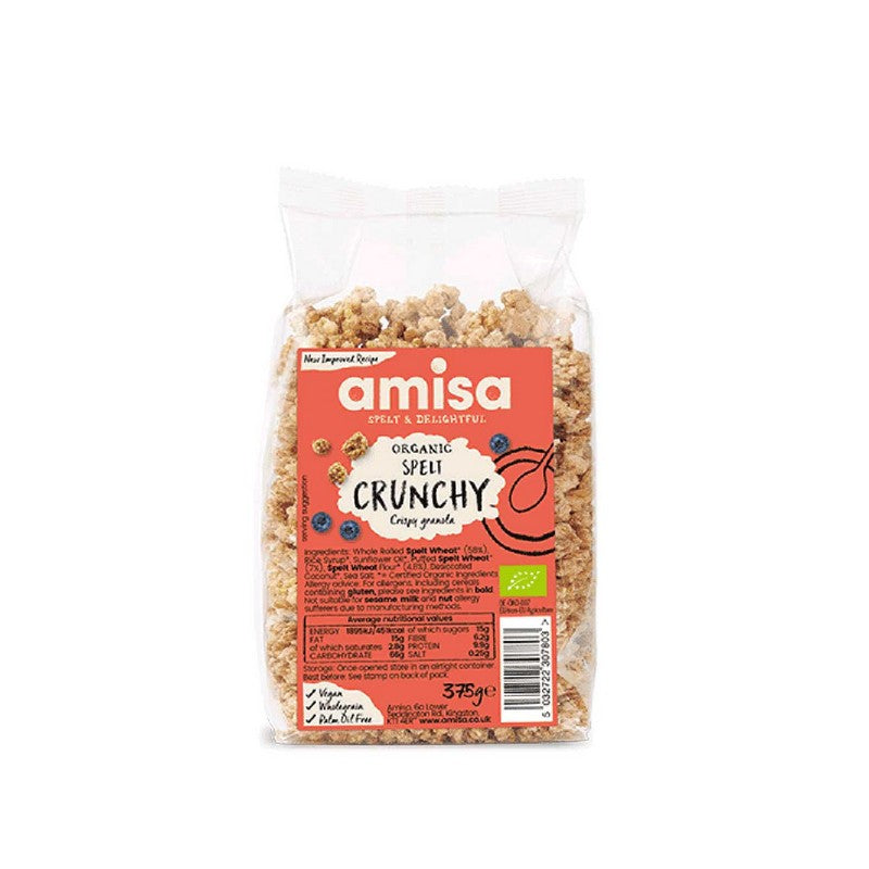 Amisa Organic Spelt Crunchy 375g