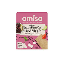 Amisa Gluten Free Quinoa Fibre Plus Crispbread Organic 100g