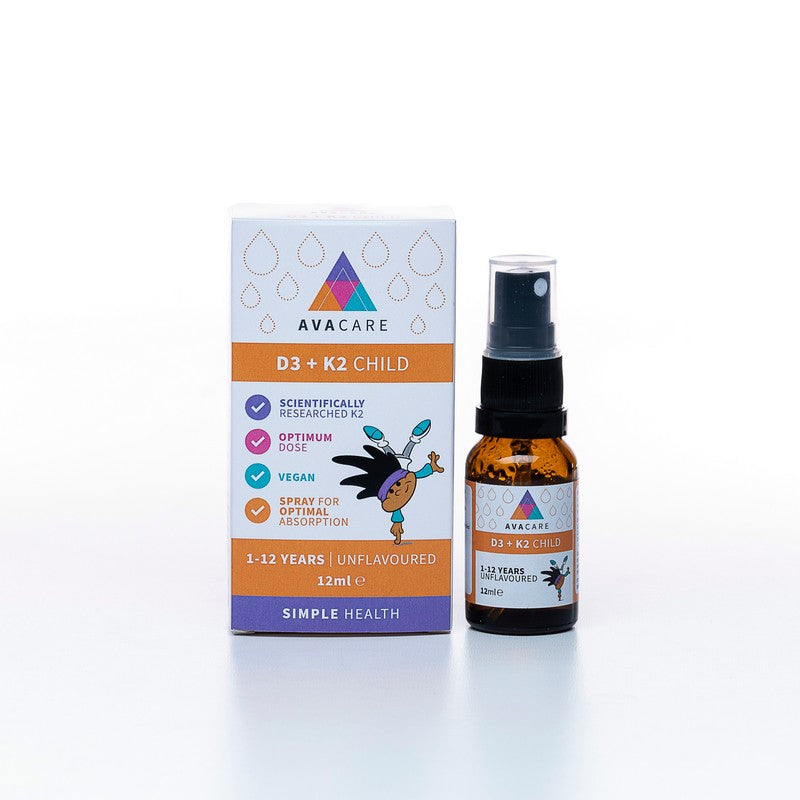 Avacare Vitamin D3 + K2 Child 12ml