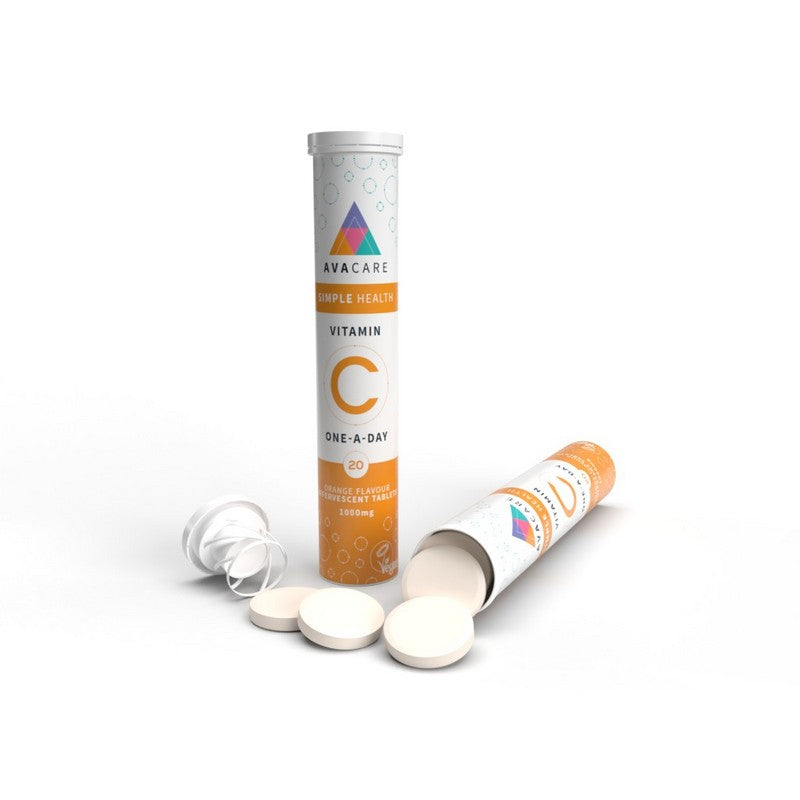 Avacare Adult & Teen Vitamin C Effervescent Tabs 20 Tablets