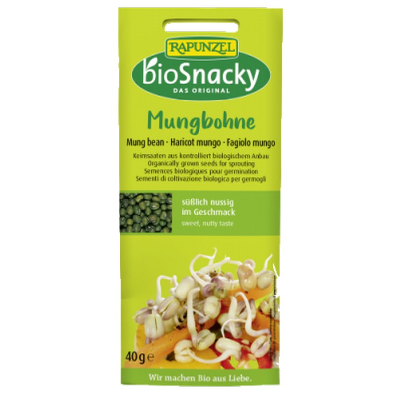 Biosnacky Mungbean Seeds 40g