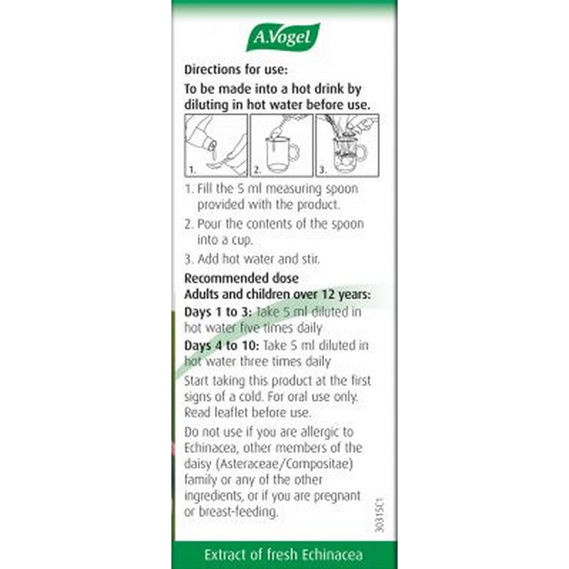 A.Vogel Echinaforce Hot Drink 100ml
