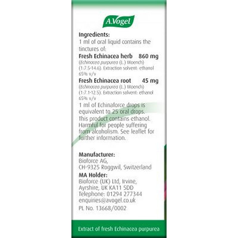 A.Vogel Echinaforce Echinacea Drops