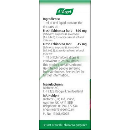 A.Vogel Echinaforce Echinacea Drops