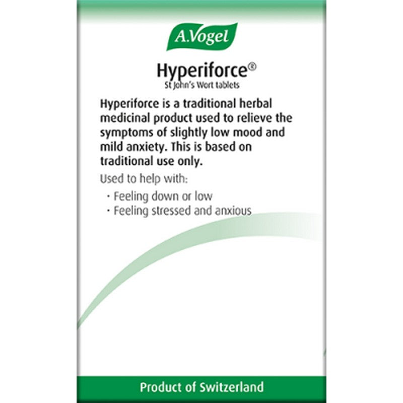 A.Vogel Hyperiforce St John'S Wort Tablets