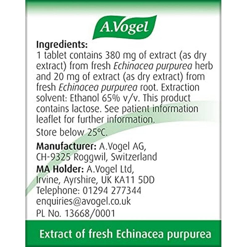 A.Vogel Echinaforce Echinacea Tablets