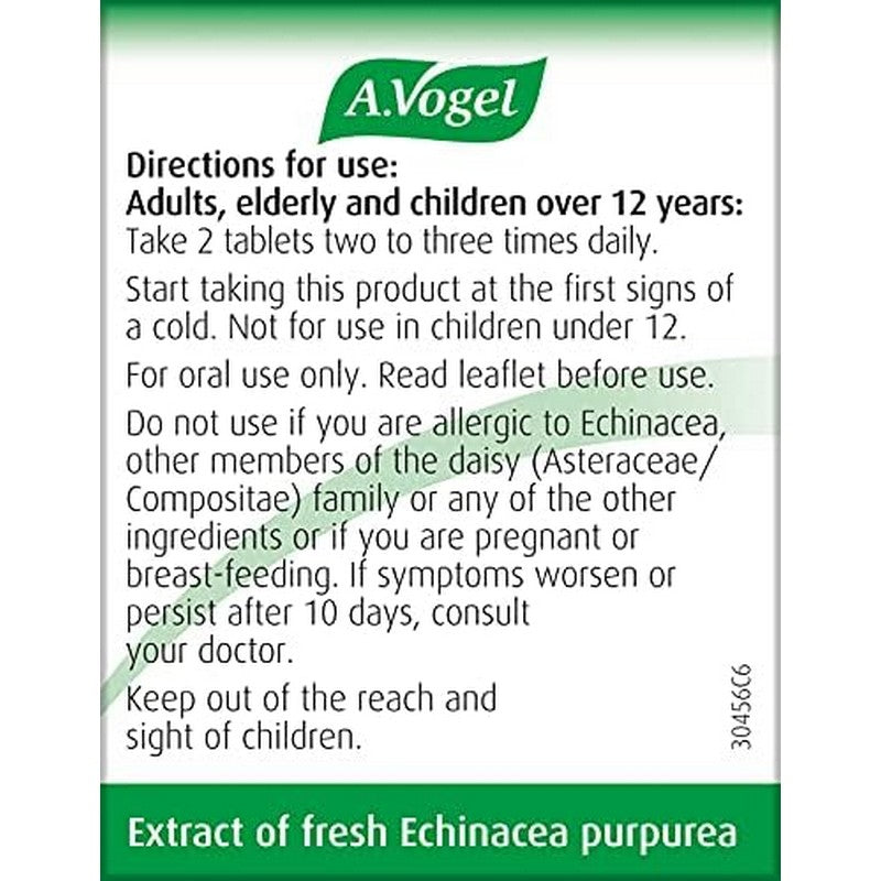 A.Vogel Echinaforce Echinacea Tablets