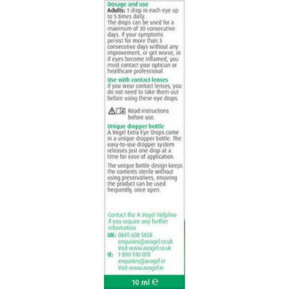 A.Vogel Eye Drops Extra Moisturising 10ml