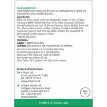 A.Vogel Milk Thistle Tincture Tablets