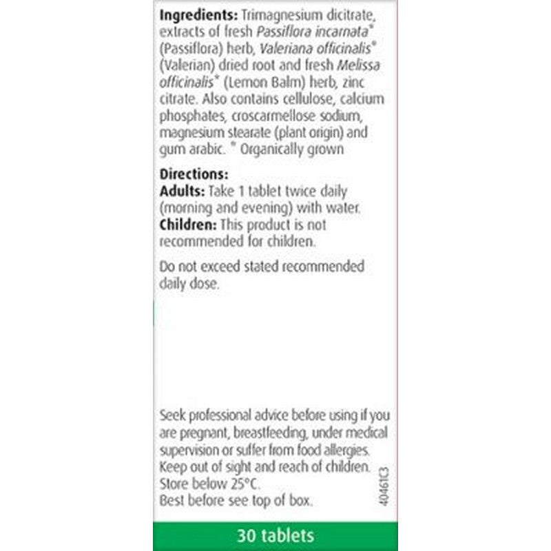 A.Vogel Passiflora Complex Tablets 30 Tablets