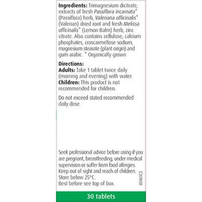 A.Vogel Passiflora Complex Tablets 30 Tablets