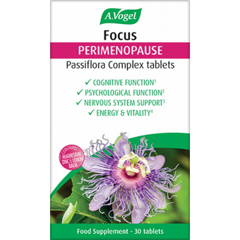 A.Vogel Focus Perimenopause Passiflora Complex Tablets 30 Tablets