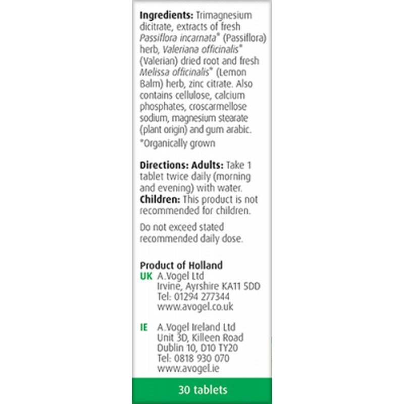 A.Vogel Focus Perimenopause Passiflora Complex Tablets 30 Tablets