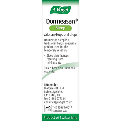 A.Vogel Dormeasan Valerian-Hops Oral Drops