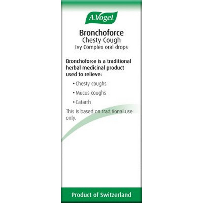A.Vogel Bronchoforce Ivy Complex Oral Drops 50ml