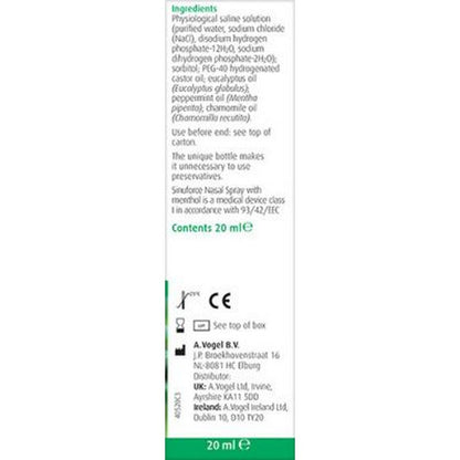 A.Vogel Sinuforce Nasal Spray 20ml