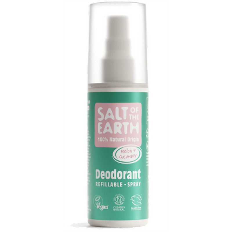 Salt Of The Earth Melon & Cucumber Natural Deodorant Spray 100ml