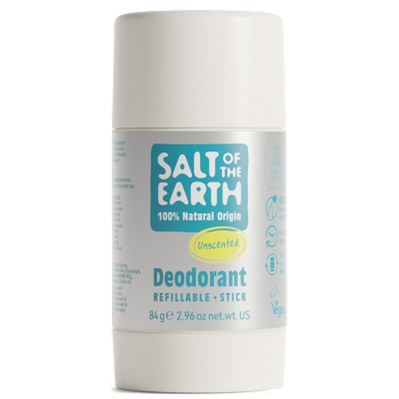 Salt Of The Earth Unscented Deodorant Stick 84g