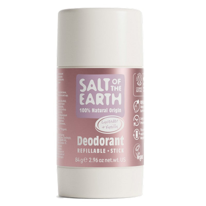 Salt Of The Earth Lavender & Vanilla Deodorant Stick 84g