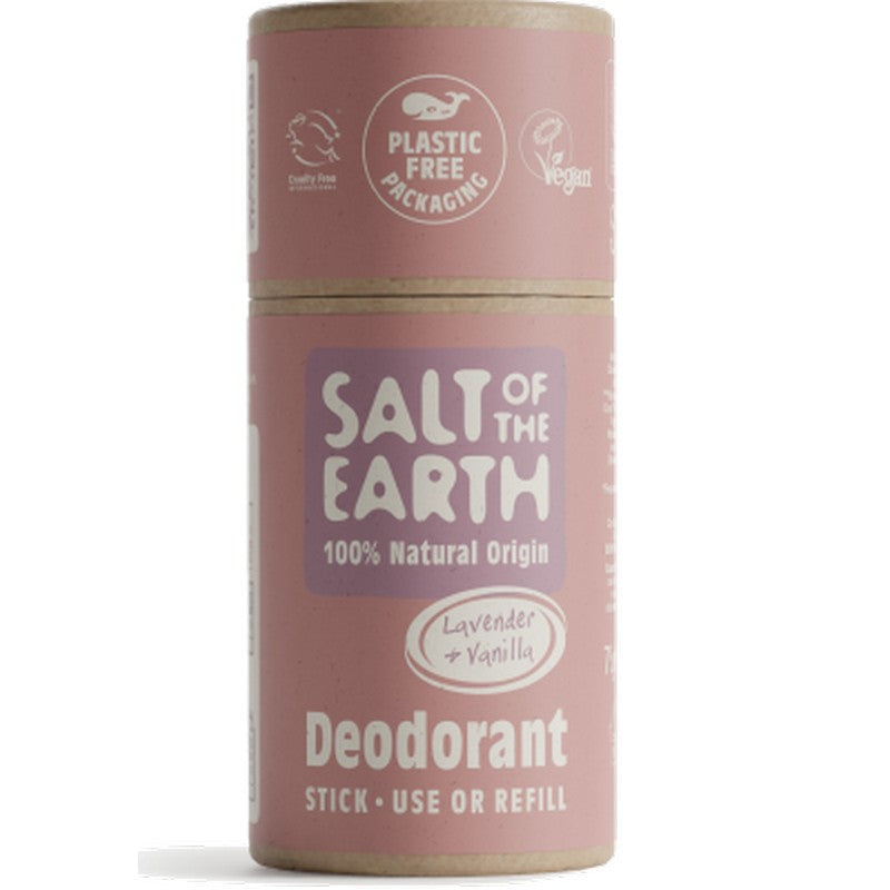 Salt Of The Earth Lavender & Vanilla Refill Deod Stick 75g