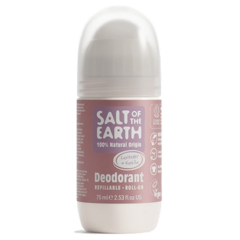 Salt Of The Earth Lavender & Vanilla Refill Roll On 75ml