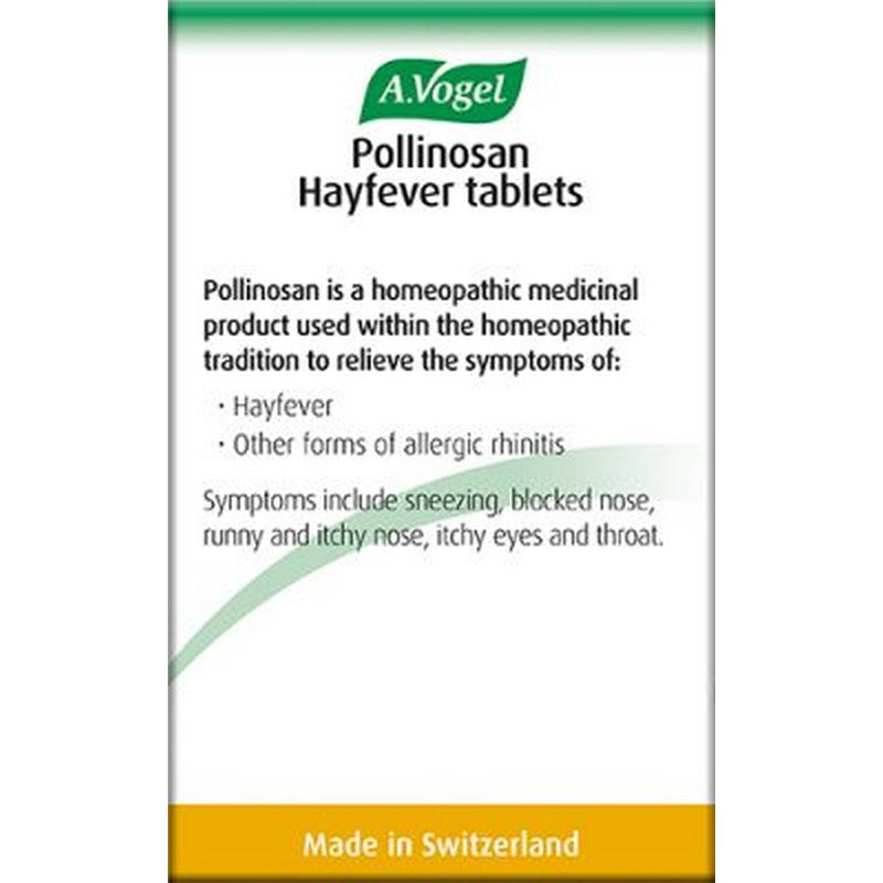 A.Vogel Pollinosan Tablets THR 120 Tablets