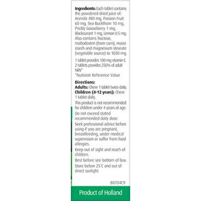 A.Vogel Nature-C 36 Tablets