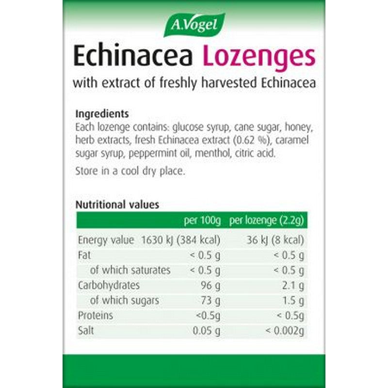 A.Vogel Echinacea Lozenges 30g