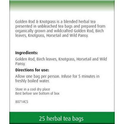 A.Vogel Golden Rod & Knotgrass Tea Bags 25 X 2g