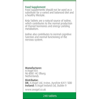 A.Vogel Kelp Tablets 240 Tablets