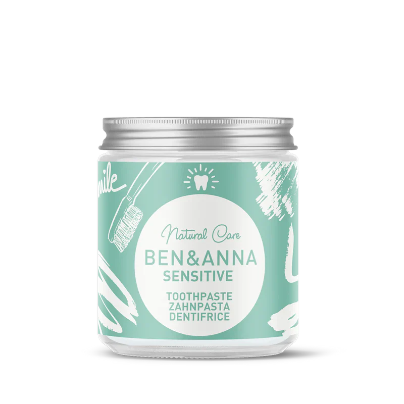 Ben & Anna Toothpaste (Jar) - Sensitive 100ml